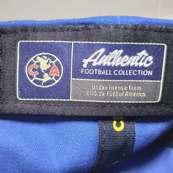FAN INK CL-51 PRO Club America Licensed Cap Hat Ajustable Blue Soccer Football - Picture 9 of 12